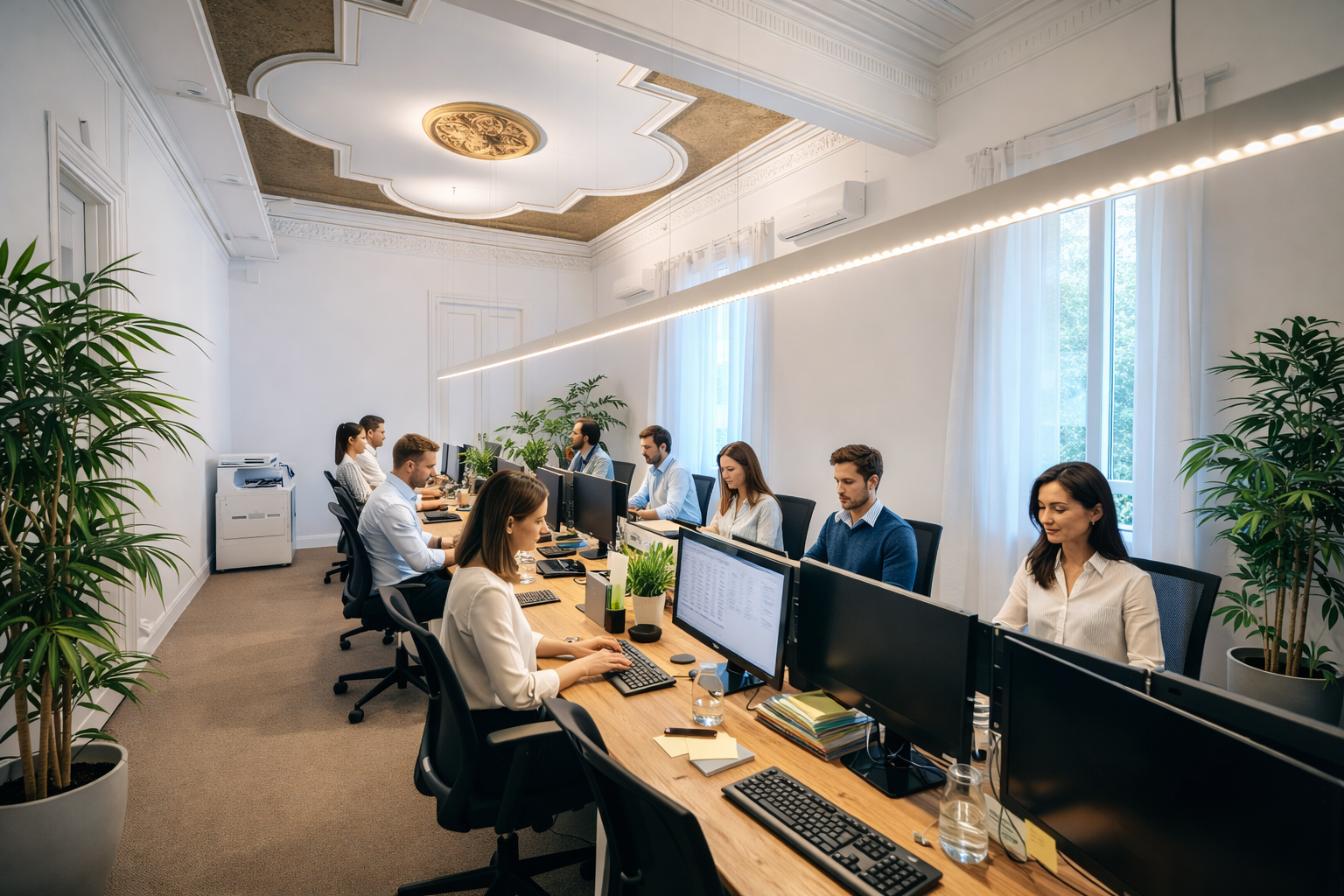 Equipo de Humet Legal Advocats trabajando